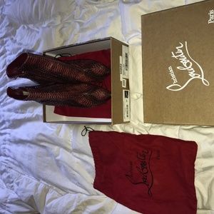Christian Louboutin Heel Boots